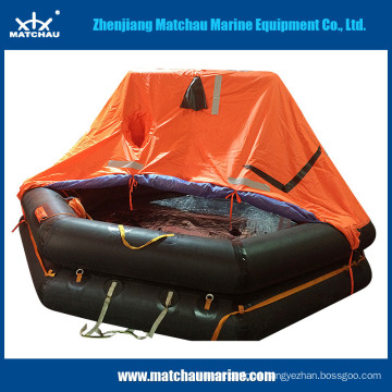 China Competitive Price Davit Launched Inflatable Solas Liferaft for Sale